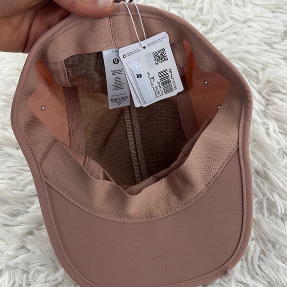 NWT Lululemon Drawstring Hiking Cap Pink Clay / Ancient Copper